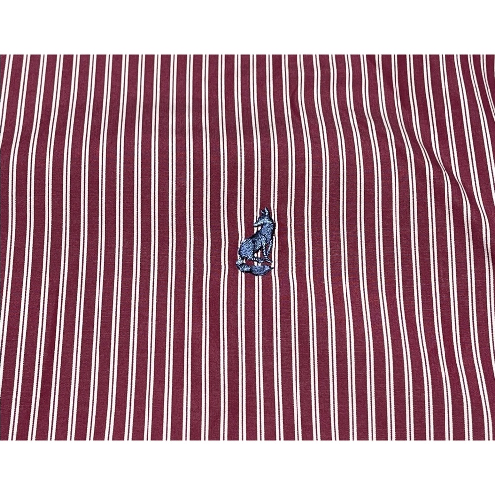 Thomas Pink Men’s Long Sleeve Button Up Striped Casual Shirt Size XL - Picture 2 of 5